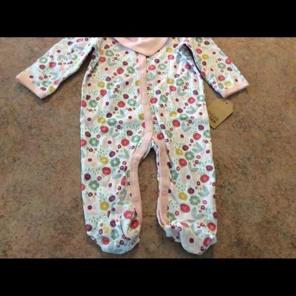 baby girl sleeper & bandana bib set - Picture 5 of 7
